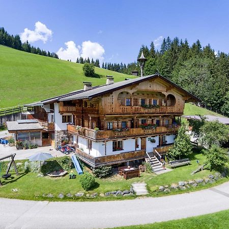 ホップフガルテン・イム・ブリクセンタール Biobauernhof Flecklヴィラ エクステリア 写真