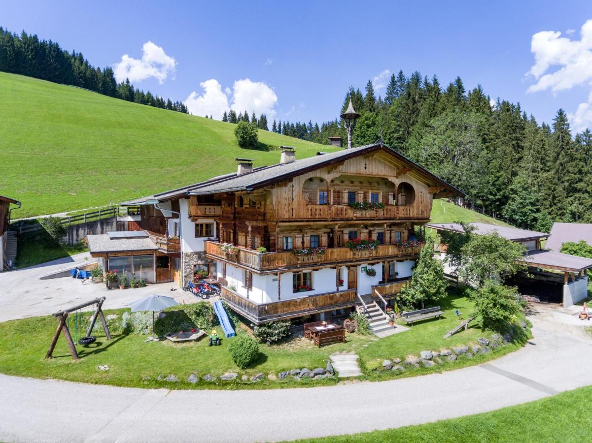 ホップフガルテン・イム・ブリクセンタール Biobauernhof Flecklヴィラ エクステリア 写真